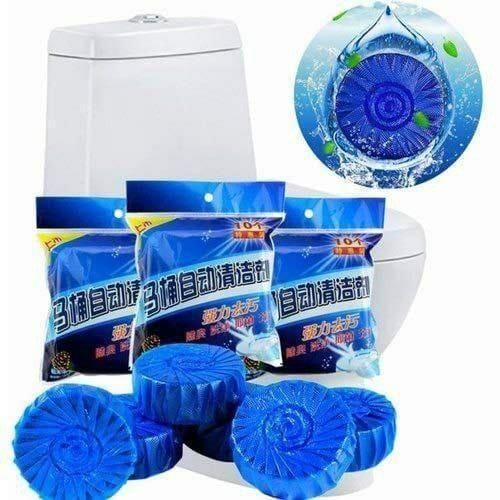 Toilet Cleaning Tablet-Toilet Deodorizer Bathroom Cleaner Tablet Pack of 1 (10pc) www.trikaro.com