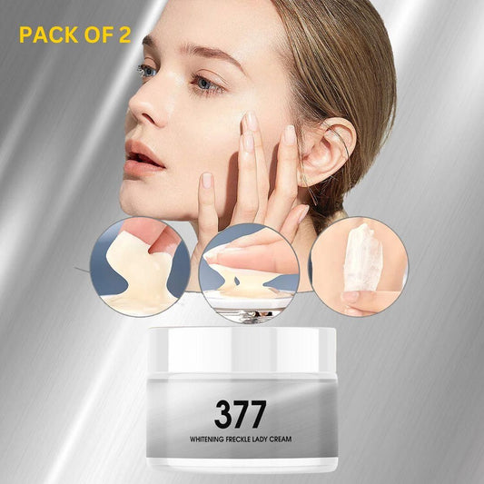 377 Whitening Freckle Lady Cream 100g (Pack of 2) by www.trikaro.com