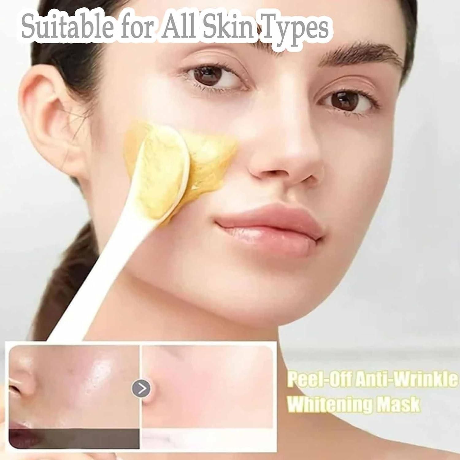 Gold Peel off Mask (Pack of 2) www.trikaro.com