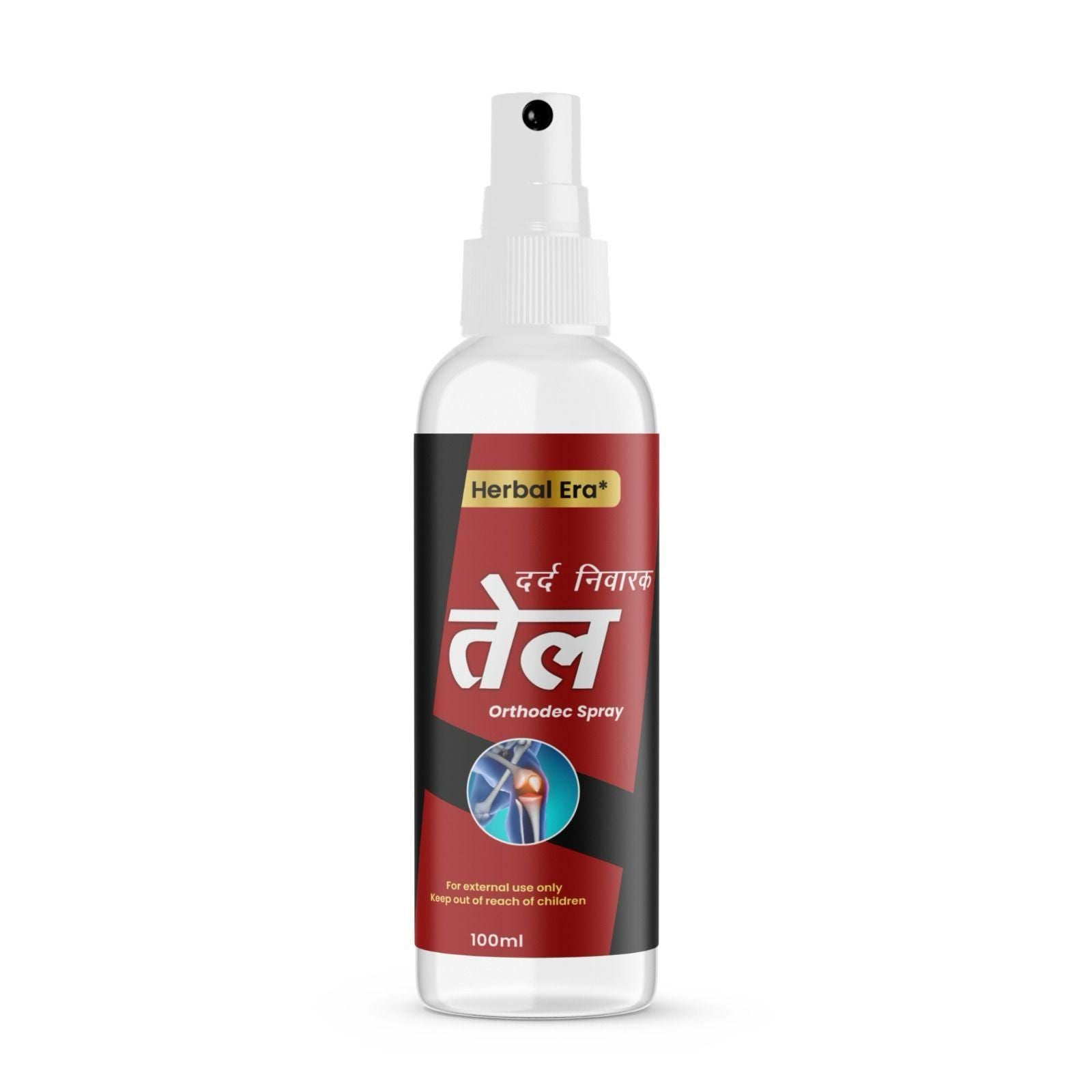 Herbal Era Dard Nivarak Spray Tel 100ml - Natural Pain Relief Formula www.trikaro.com