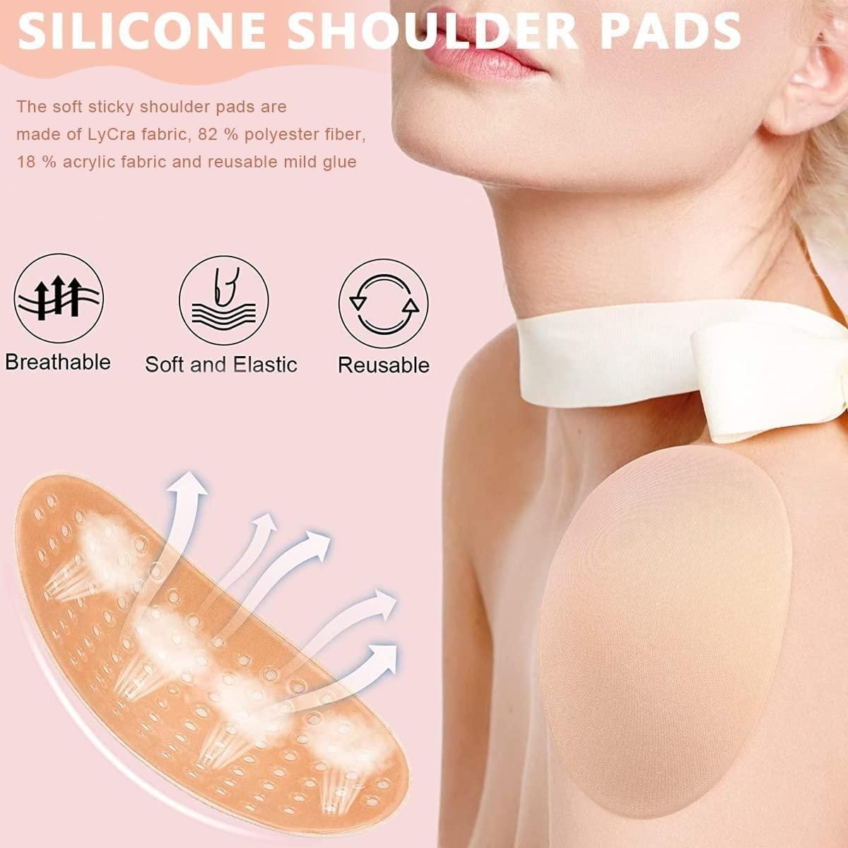 Soft Silicone Anti-slip Shoulder Push-up Pads www.trikaro.com