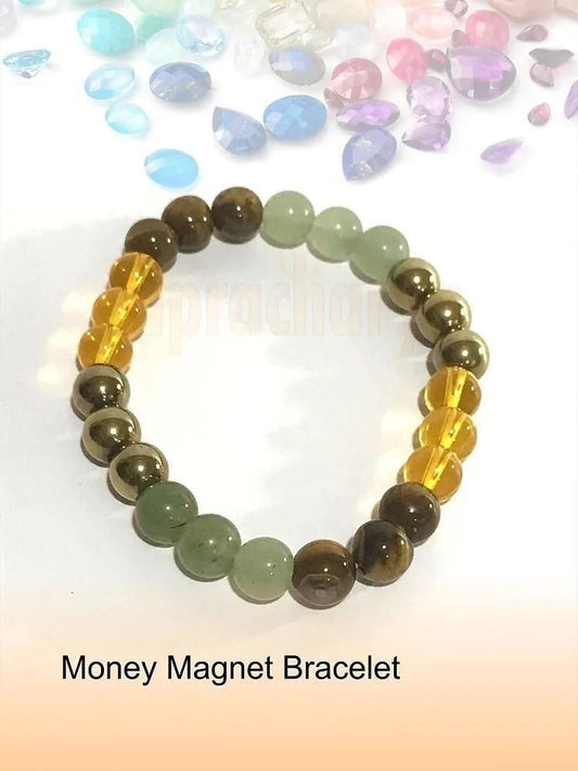 Natural Money Beads Bracelet (Pack of 1) www.trikaro.com