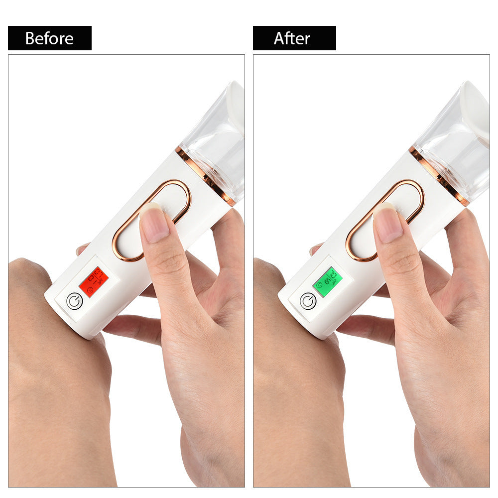 Portable Nano Spray Moisturizer Can Measure Skin www.trikaro.com
