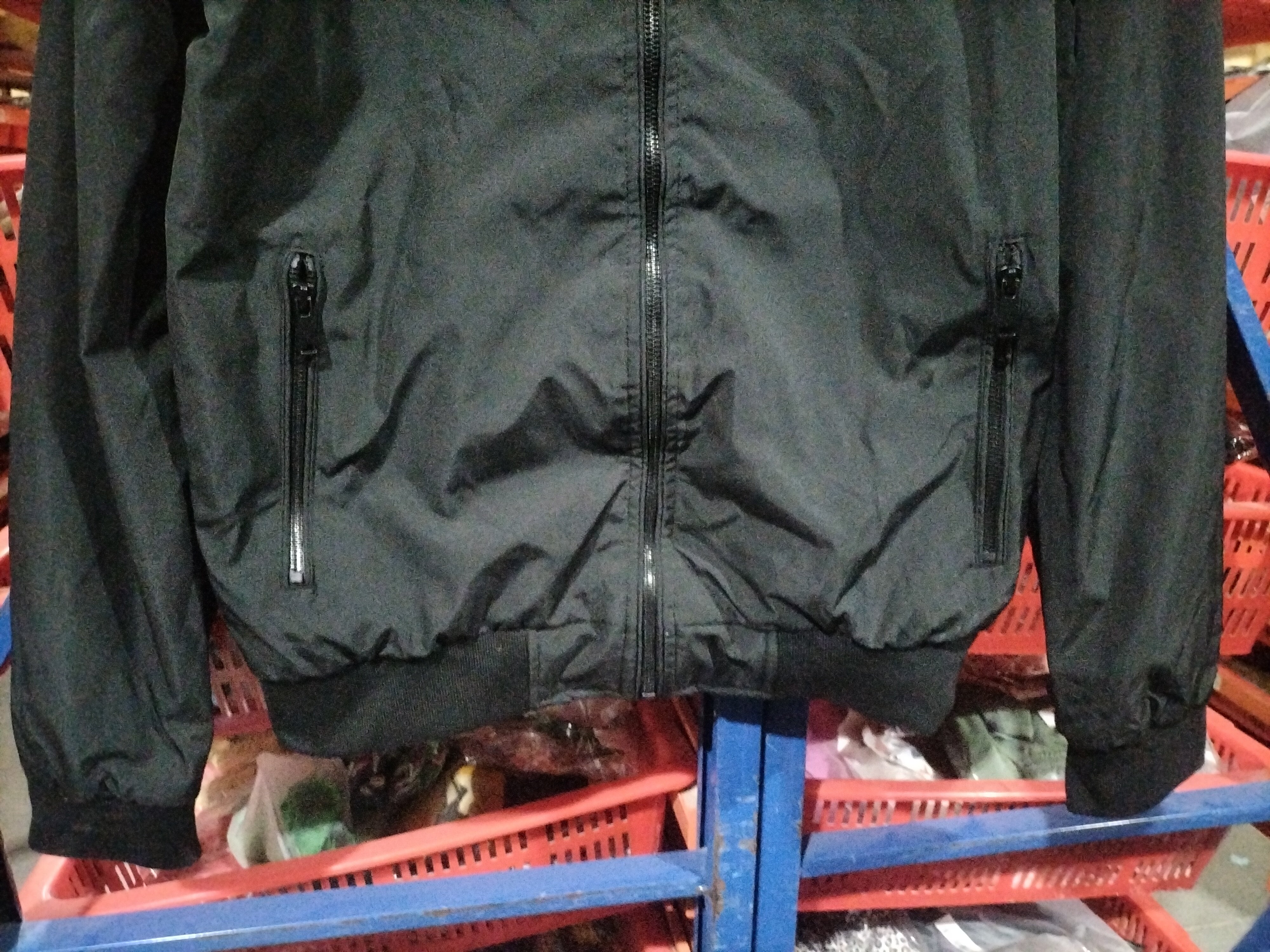 Men's Zip-up Jacket With Pockets Casual Solid Stand Collar Long Sleeve Top Outwear Clothing by www.trikaro.com